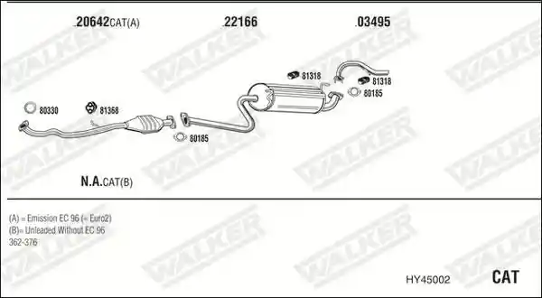WALKER HY45002