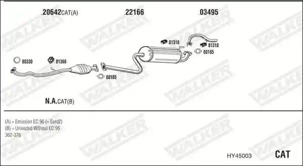 WALKER HY45003