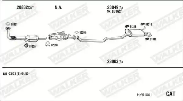 WALKER HY51001