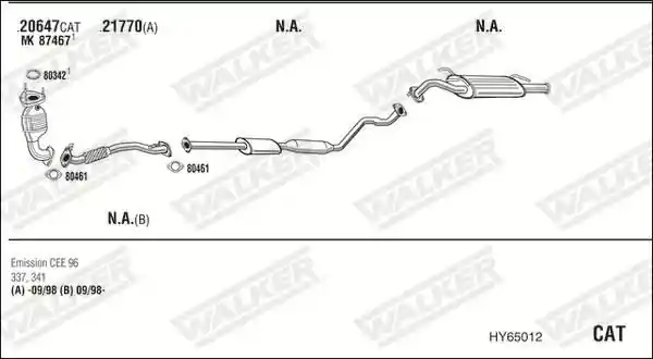 WALKER HY65012