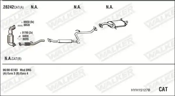 WALKER HYH15127B