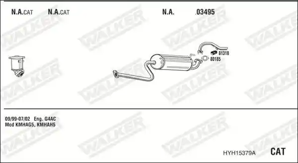 WALKER HYH15379A