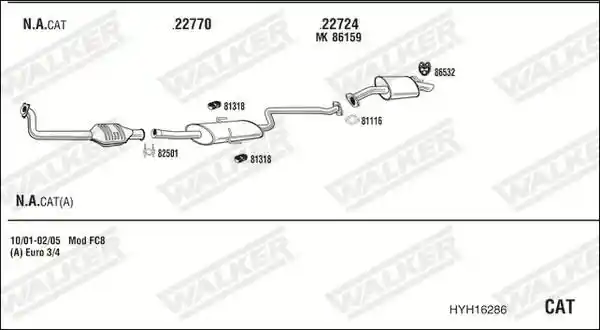 WALKER HYH16286