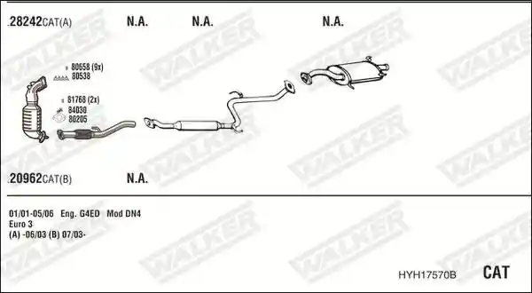 WALKER HYH17570B