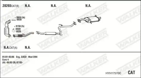 WALKER HYH17570C