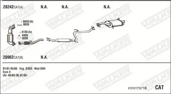 WALKER HYH17571B
