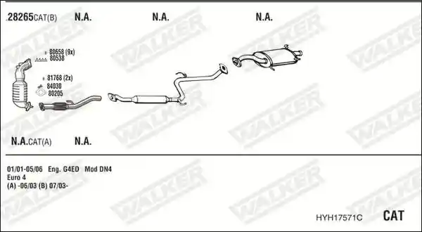 WALKER HYH17571C