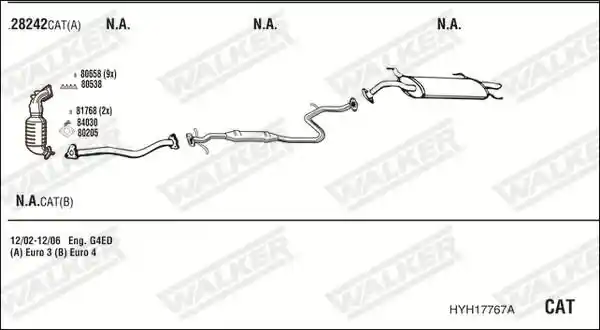 WALKER HYH17767A