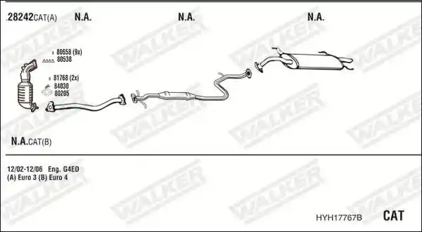 WALKER HYH17767B