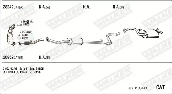 WALKER HYH18844A
