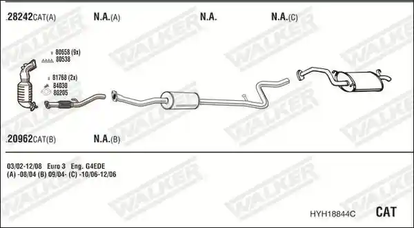 WALKER HYH18844C