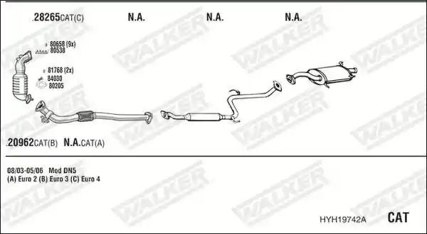 WALKER HYH19742A