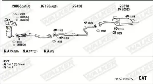 WALKER HYK014597A