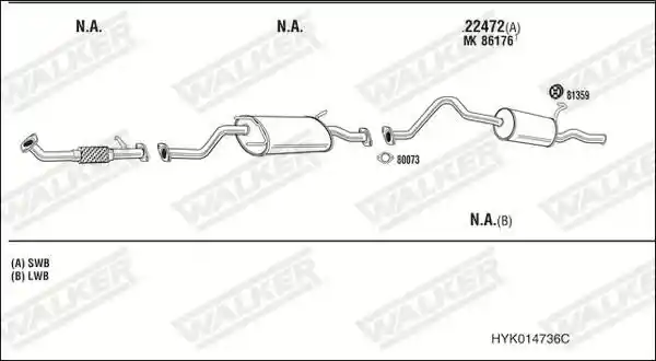 WALKER HYK014736C