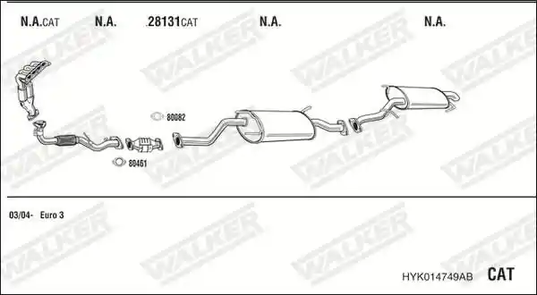 WALKER HYK014749AB