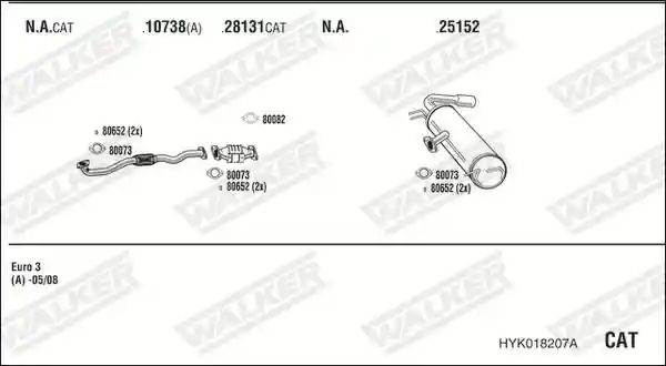 WALKER HYK018207A