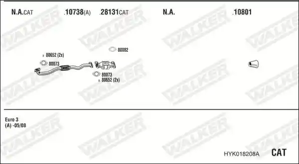 WALKER HYK018208A