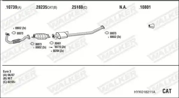 WALKER HYK018211A