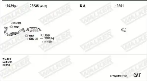 WALKER HYK019623A