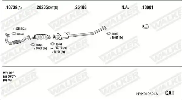 WALKER HYK019624A