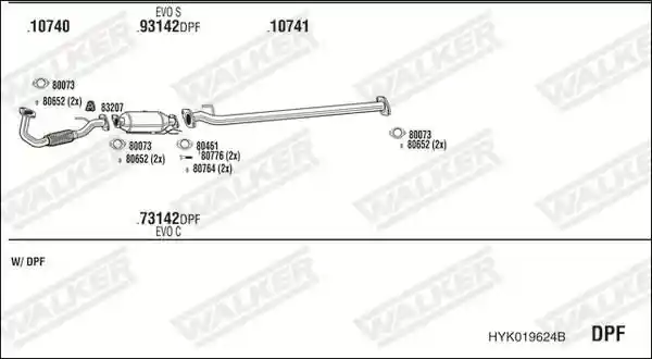WALKER HYK019624B