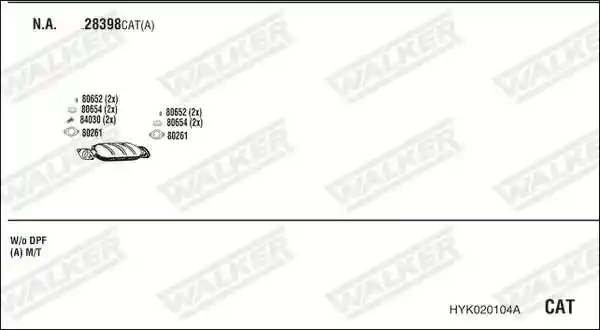 WALKER HYK020104A