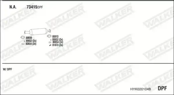 WALKER HYK020104B