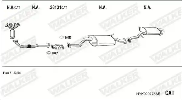 WALKER HYK020775AB