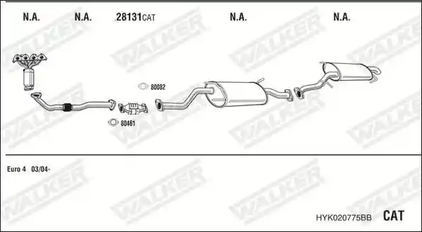 WALKER HYK020775BB