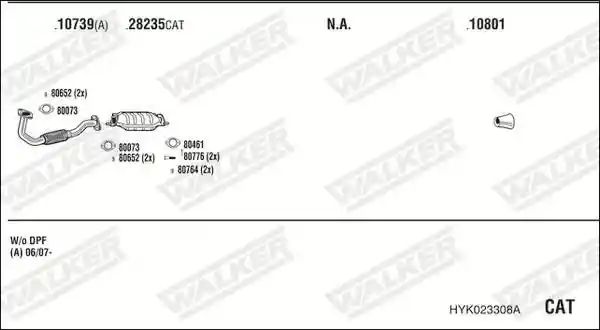 WALKER HYK023308A