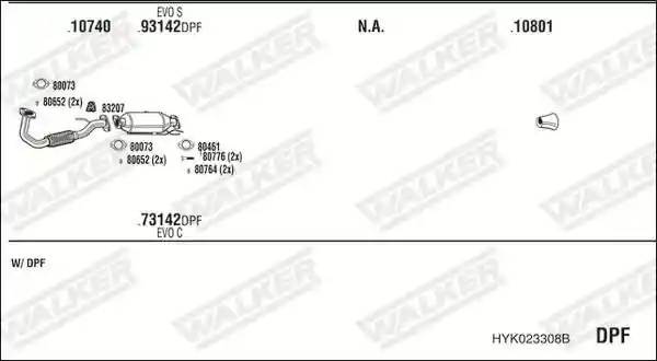 WALKER HYK023308B