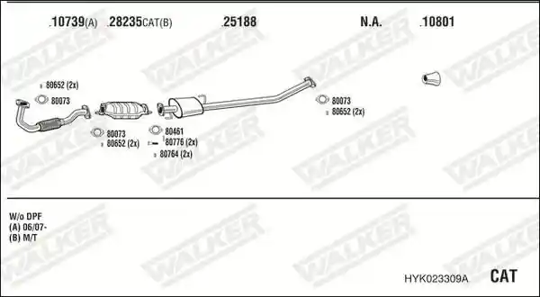WALKER HYK023309A