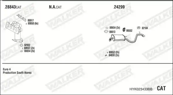 WALKER HYK023433BB