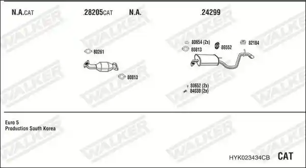WALKER HYK023434CB