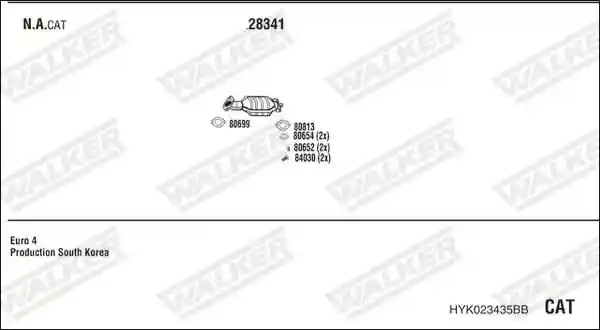 WALKER HYK023435BB
