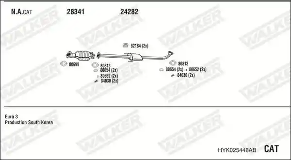 WALKER HYK025448AB