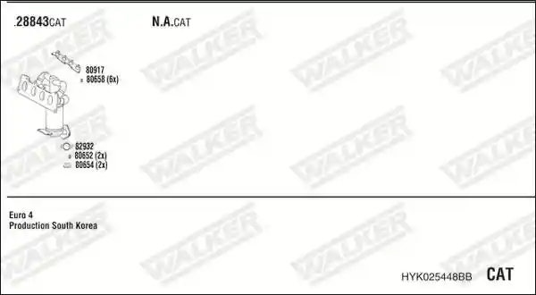 WALKER HYK025448BB
