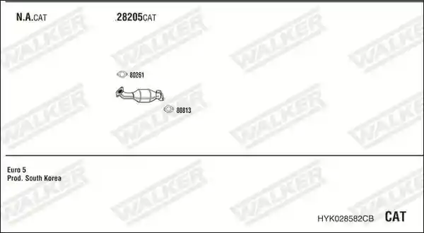 WALKER HYK028582CB