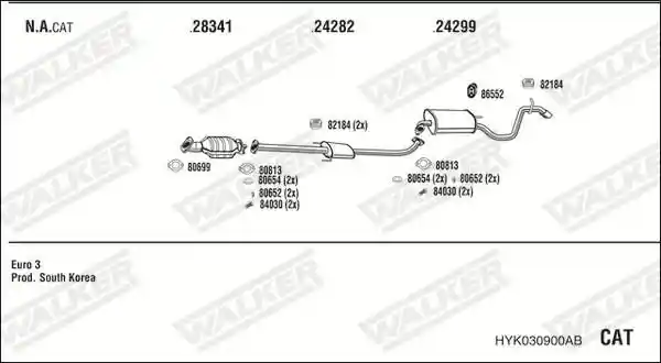 WALKER HYK030900AB