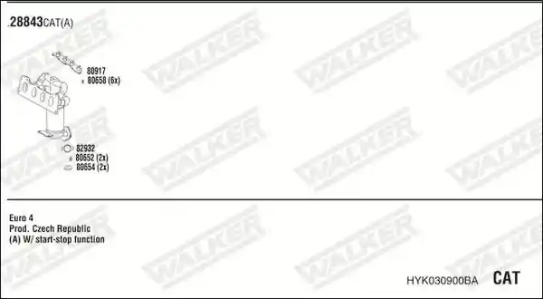 WALKER HYK030900BA