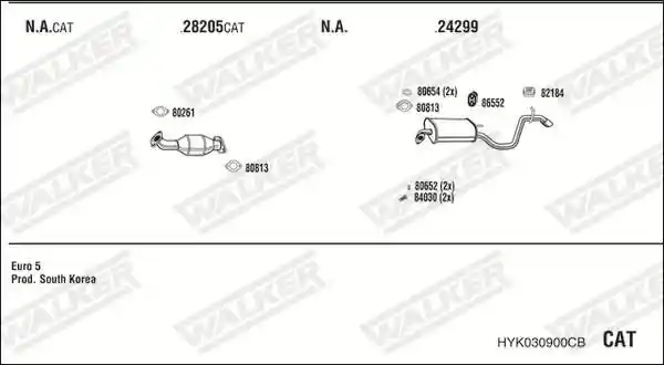 WALKER HYK030900CB