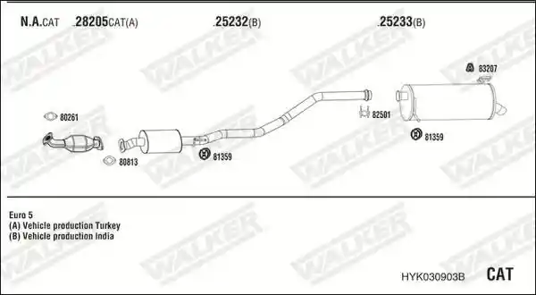 WALKER HYK030903B