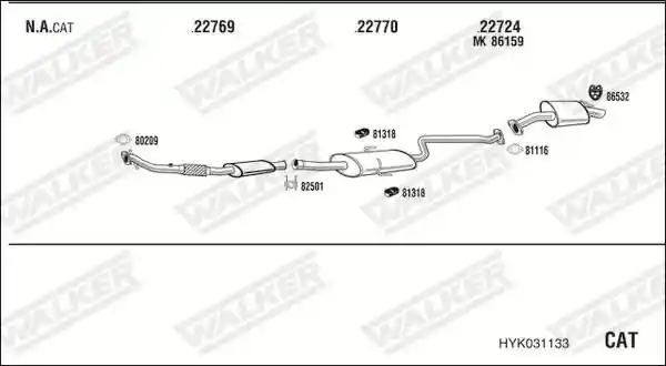 WALKER HYK031133