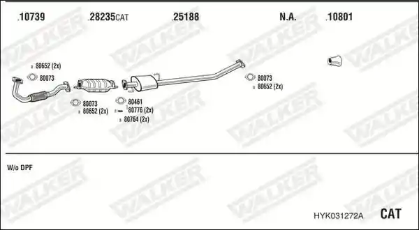 WALKER HYK031272A