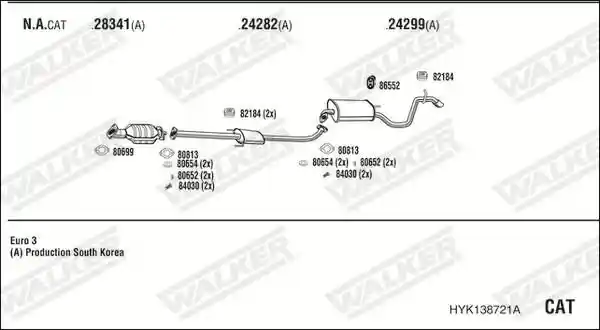 WALKER HYK138721A