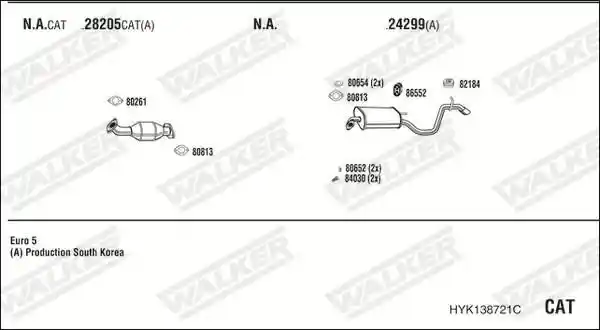 WALKER HYK138721C