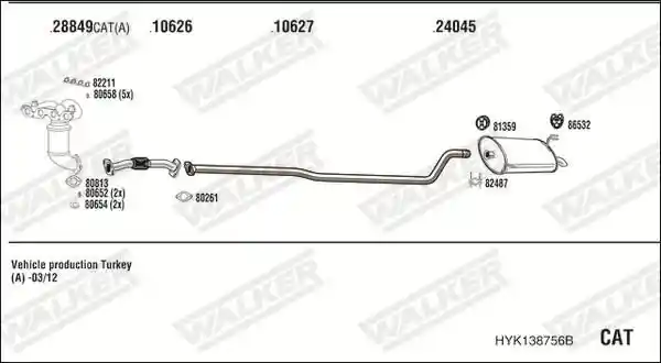 WALKER HYK138756B