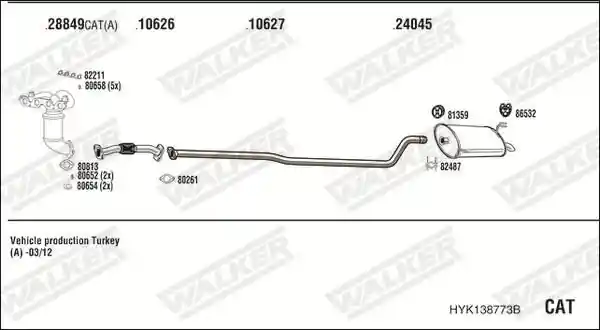WALKER HYK138773B