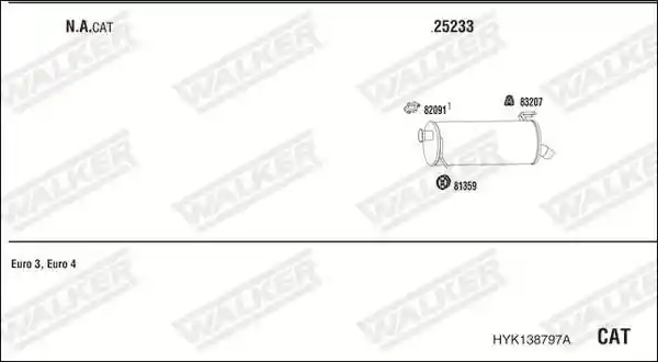 WALKER HYK138797A