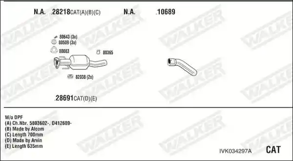 WALKER IVK034297A